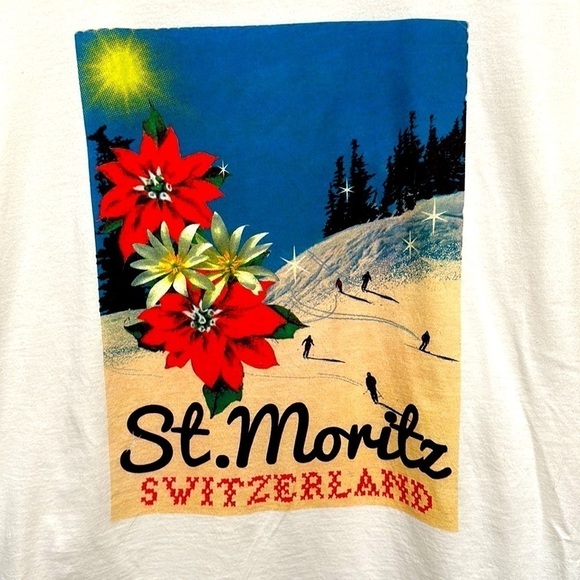 J.Crew Womens Graphic Tee White Size Small - Picture 4 of 9